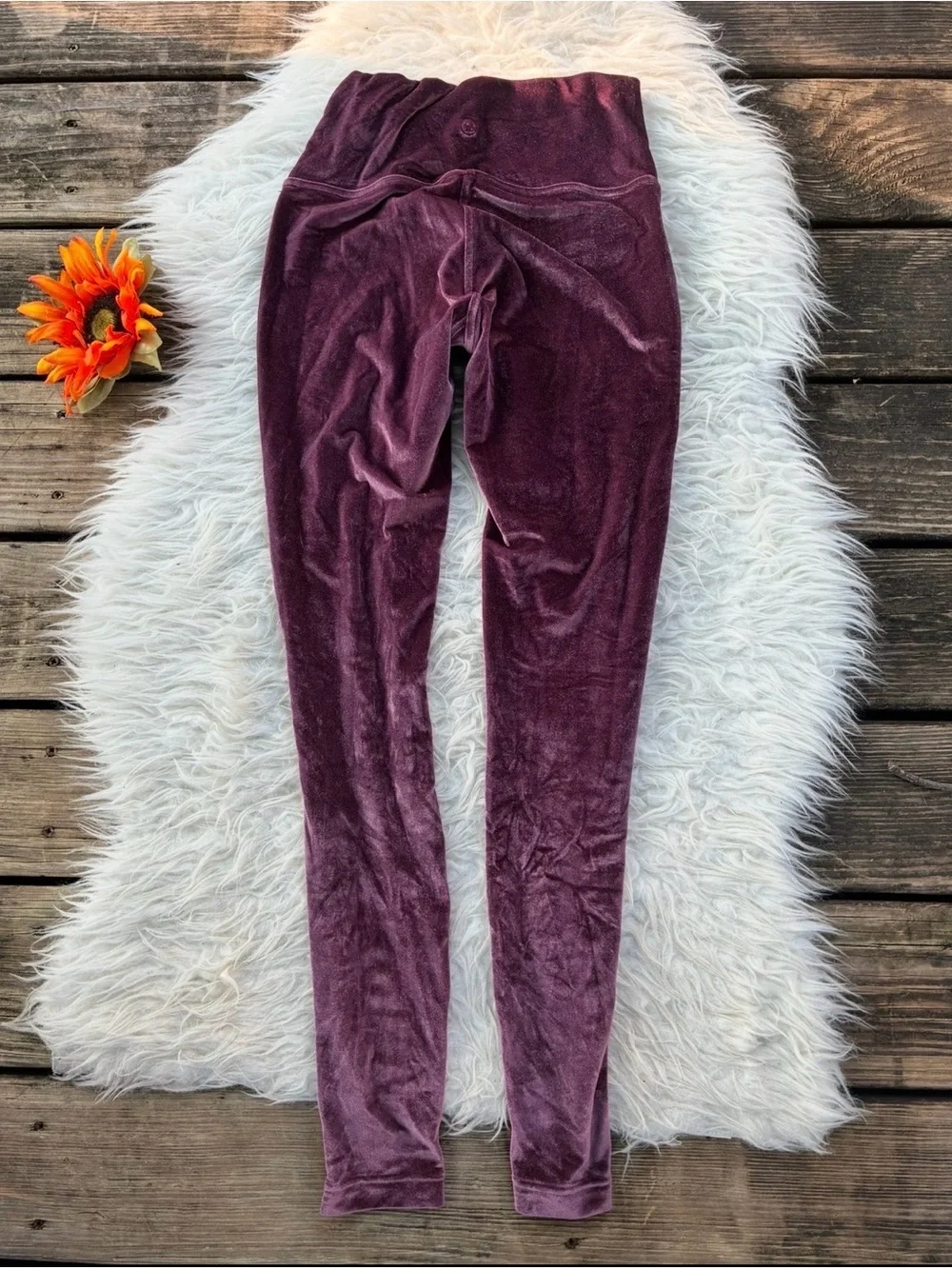 🌺LULULEMON $118 Special Edition wunder lounge High-Rise Velvet Leggings 28” 🌺